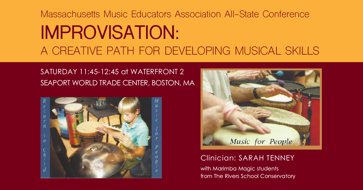 Massachsetts Music Educators Association All-State Conference Presentation